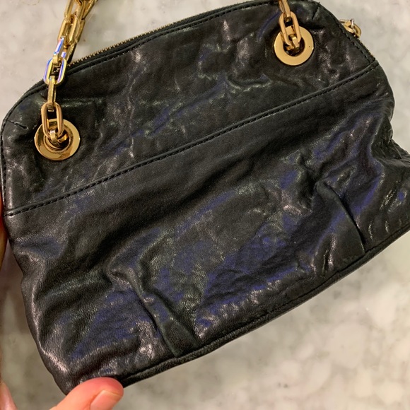 Tory Burch Mini Dena black convertible strap purse - Picture 12 of 16